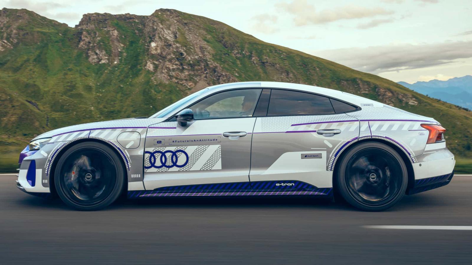 Ντεμπούτο για το νέο Audi RS e-tron GT Ice Race Edition